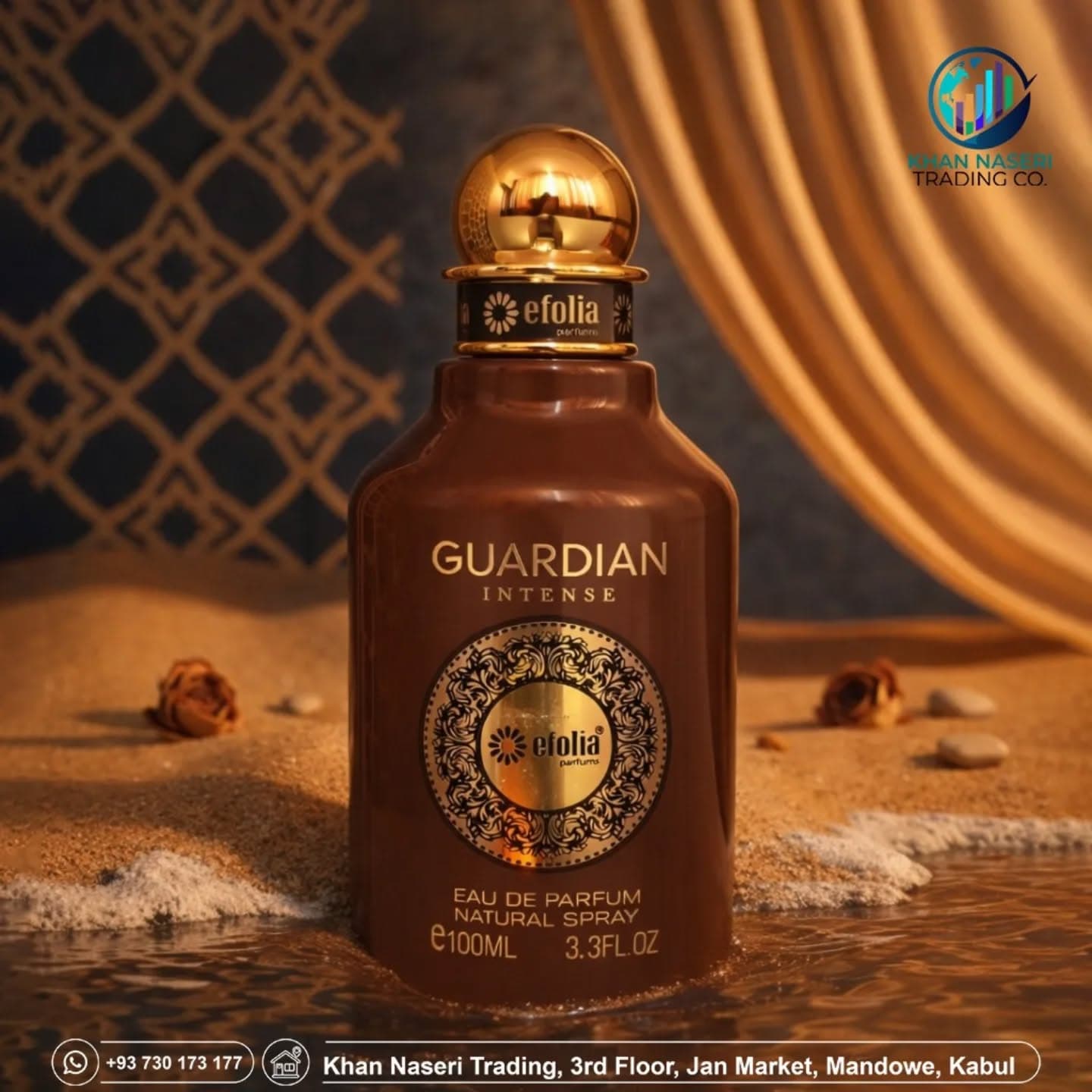 Efolia Guardian Intense eau de parfum with gold cap