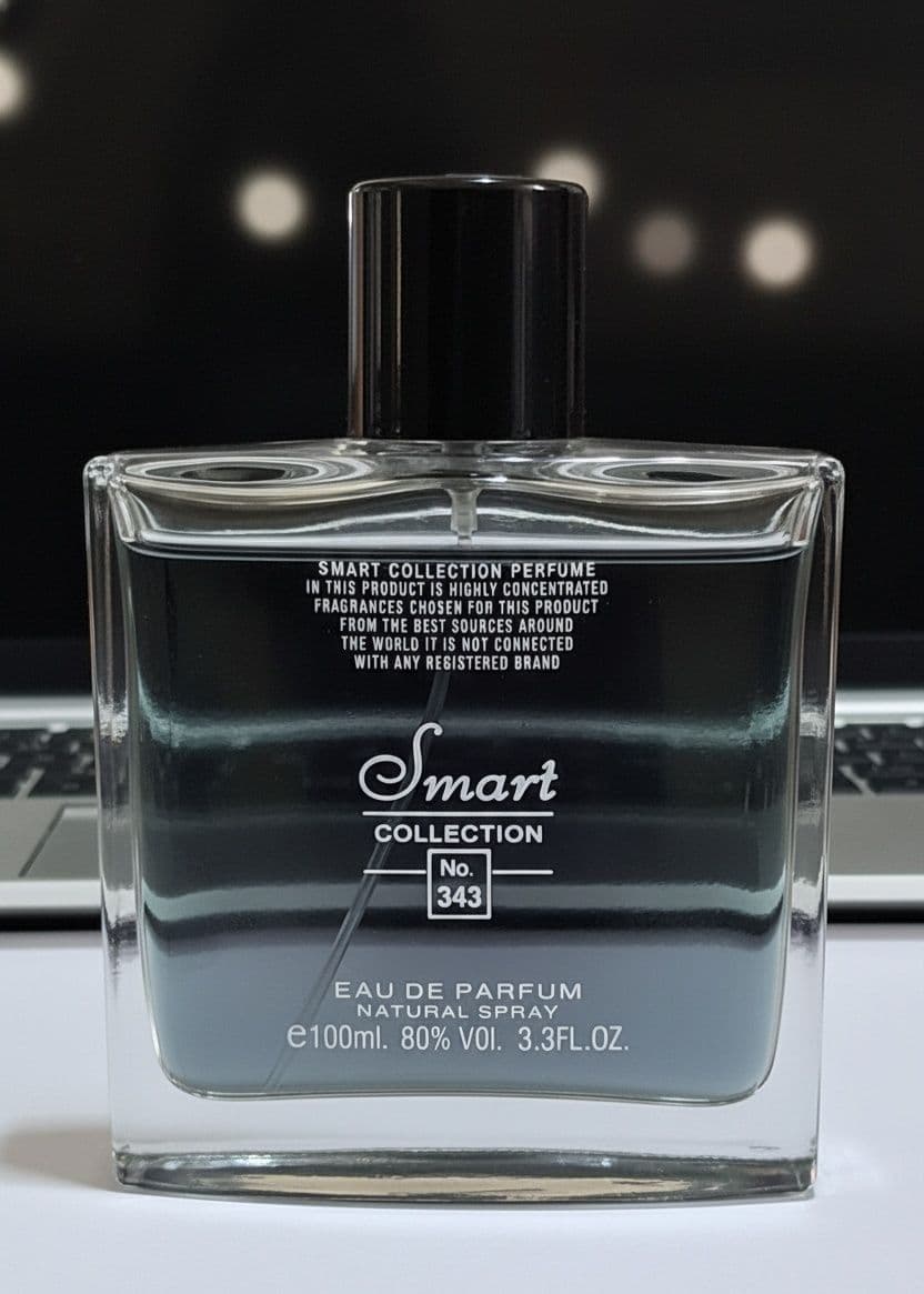 Smart Collection No. 343 eau de parfum glass bottle